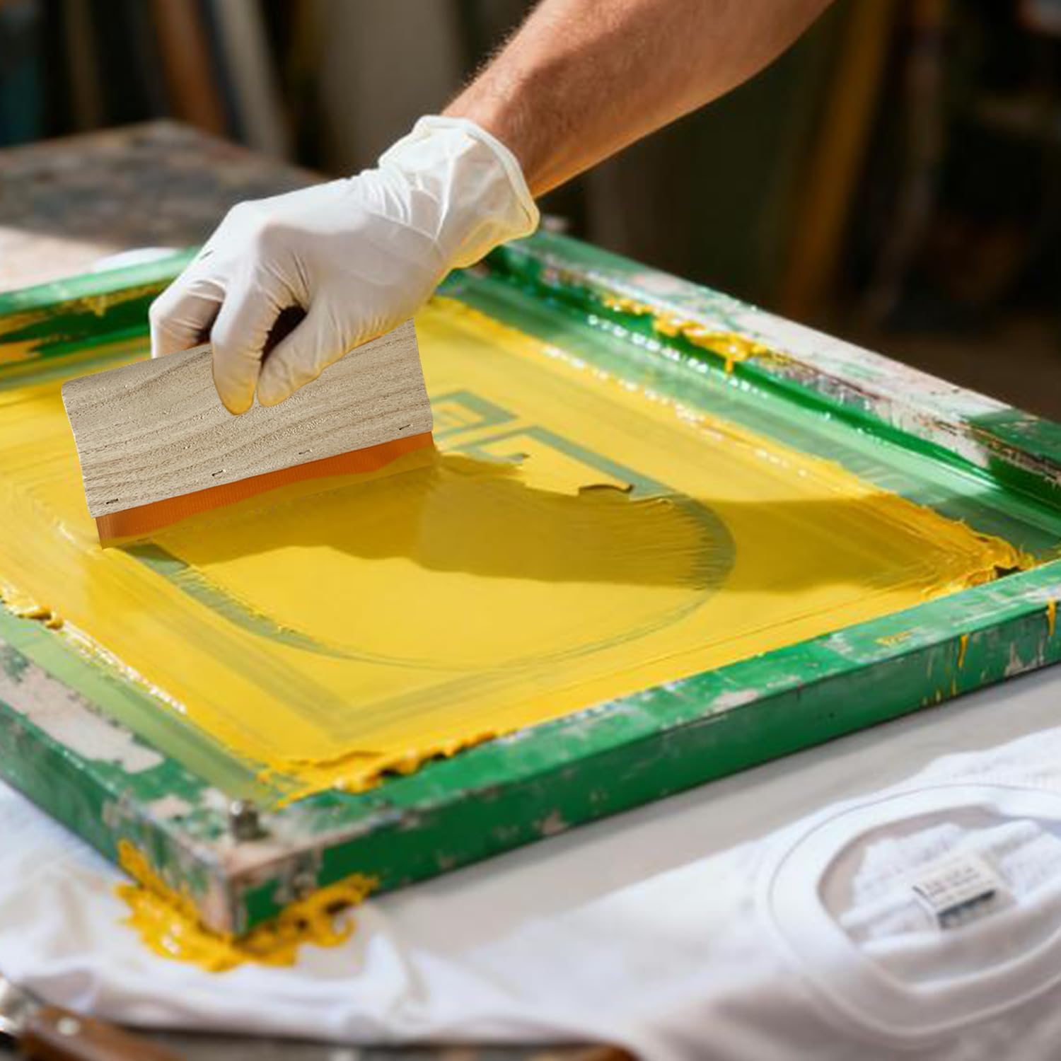 Papan Karet Sablon Panjang 100 - Screen Printing Squeegee ulasan dan harga