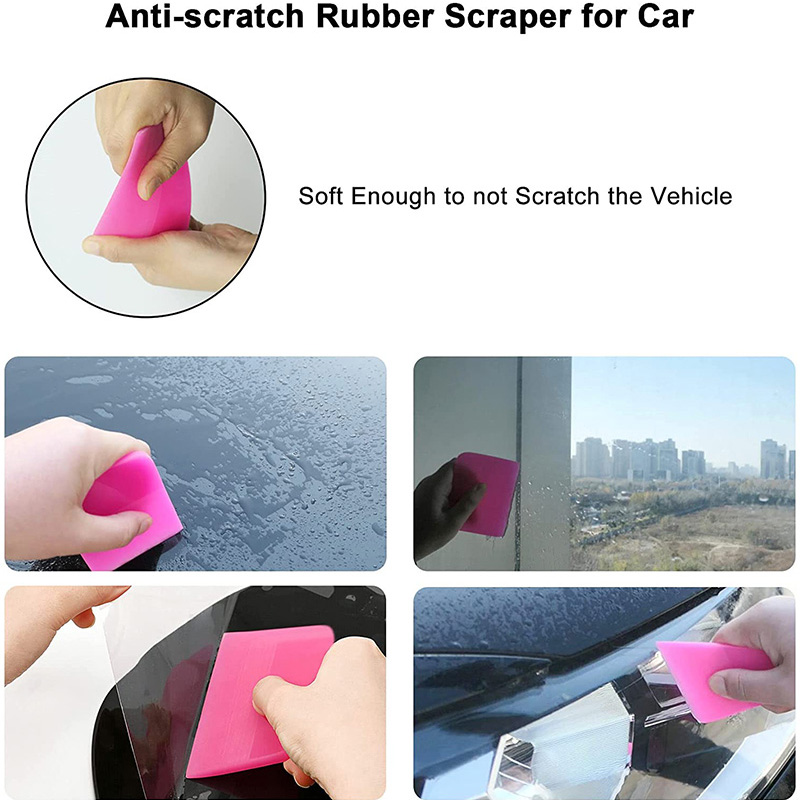 2/3/5 Buah Kit Squeegee PPF Al - Screen Printing Squeegee ulasan dan harga