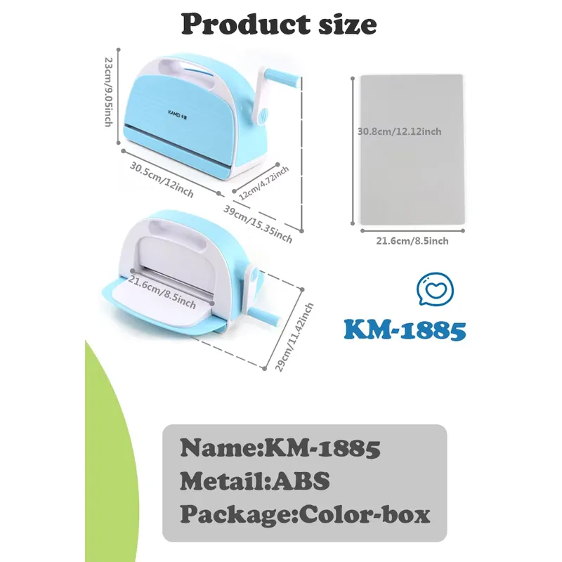 Mesin Pemotong dan Emboss Manu - Die Cutting Machine ulasan dan harga