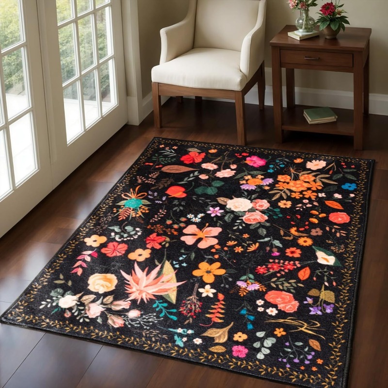 Karpet Flanel Motif Bunga Bota - Commercial Printing Options ulasan dan harga