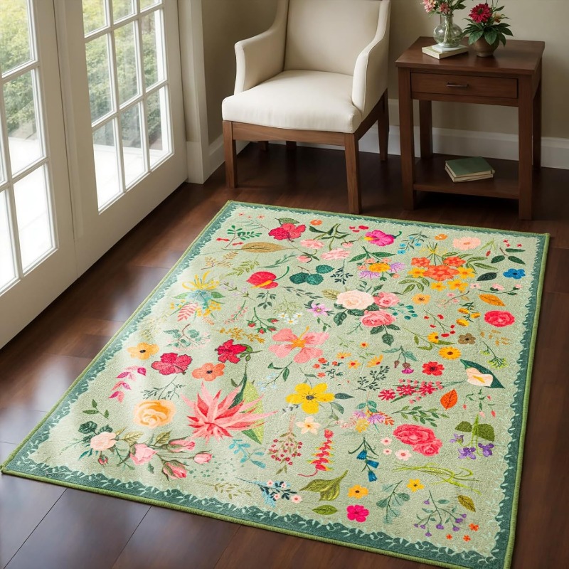 Karpet Flanel Motif Bunga Bota - Commercial Printing Options ulasan dan harga
